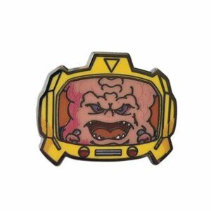 Krang Kraang TMNT Fantasy Cartoon 80s Lapel Pin